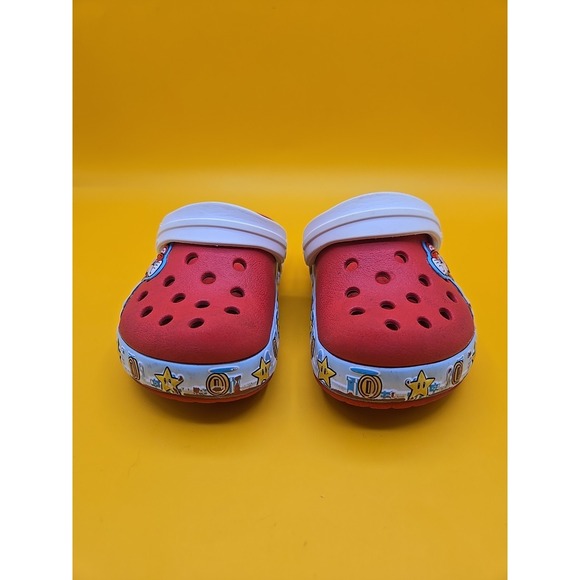 Toddler Crocs Fun Lab Mario C7 - Picture 2 of 5